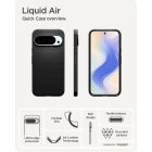 Google Pixel 10 Pro XL Tok - Spigen Liquid Air - Fekete