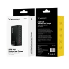 Wozinsky Gan QC3 Töltőállomás 440W - Fekete