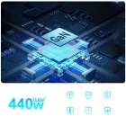 Wozinsky Gan QC3 Töltőállomás 440W - Fekete