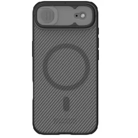   iPhone 17 Air Tok - Nillkin CamShield Pro Magnetic - Átlátszó-Fekete