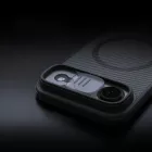 iPhone 17 Air Tok - Nillkin CamShield Pro Magnetic - Átlátszó-Fekete