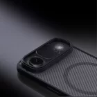 iPhone 17 Air Tok - Nillkin CamShield Pro Magnetic - Átlátszó-Fekete
