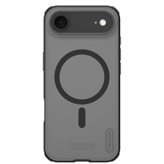 iPhone 17 Air Tok - Nillkin Super Frosted Shield Pro Magnetic - Áttetsző-Fekete