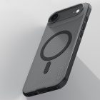 iPhone 17 Air Tok - Nillkin Super Frosted Shield Pro Magnetic - Áttetsző-Fekete