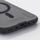 iPhone 17 Air Tok - Nillkin Super Frosted Shield Pro Magnetic - Áttetsző-Fekete