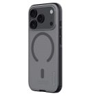 iPhone 17 Pro Tok - Nillkin Super Frosted Shield Pro Magnetic - Áttetsző-Fekete