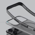 iPhone 17 Pro Tok - Nillkin Super Frosted Shield Pro Magnetic - Áttetsző-Fekete