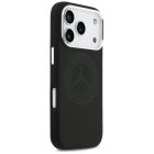 iPhone 17 Pro Tok - Mercedes Silicone Vintage Logo MagSafe - Fekete