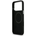 iPhone 17 Pro Max Tok - Mercedes Silicone Vintage Logo MagSafe - Fekete