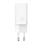 Baseus GaN5 Pro Hálózati Töltő 40W - 2xUSB-C - Fehér