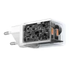Baseus GaN5 Pro Hálózati Töltő 40W - 2xUSB-C - Fehér