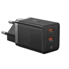 Baseus GaN5 Pro Hálózati Töltő 40W - 2xUSB-C - Fekete