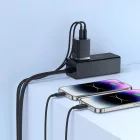 Baseus GaN5 Pro Hálózati Töltő 40W - 2xUSB-C - Fekete
