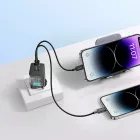 Baseus GaN5 Pro Hálózati Töltő 40W - 2xUSB-C - Fekete