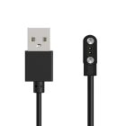 Mágneses Töltő Okosórákhoz - 2 érintkező 2.8mm - Fekete