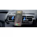 Samsung Mágneses Autós Tartó + Qi2 Töltő 15W - Szellőzőrácsba - Fekete