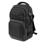 Wozinsky WPW-20L Hátizsák Laptopzsebbel - 40 x 20 x 25 cm Poggyásztartóhoz - Fekete