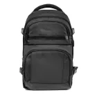 Wozinsky WPW-20L Hátizsák Laptopzsebbel - 40 x 20 x 25 cm Poggyásztartóhoz - Fekete