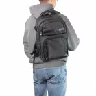 Wozinsky WPW-20L Hátizsák Laptopzsebbel - 40 x 20 x 25 cm Poggyásztartóhoz - Fekete