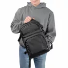 Wozinsky WPW-20L Hátizsák Laptopzsebbel - 40 x 20 x 25 cm Poggyásztartóhoz - Fekete