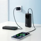 Joyroom JR-PBF14 Pro Power Bank 20000mAh 22.5W + Digitális Kijelző - 2x USB-A 1x USB-C - Fekete