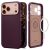iPhone 17 Pro Max Tok - Spigen Nano Pop MagFit - Burgundi