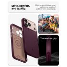 iPhone 17 Pro Max Tok - Spigen Nano Pop MagFit - Burgundi