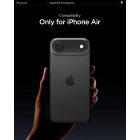 iPhone 17 Air Lencsevédő - Spigen Glas.tR EZ Fit Optik Pro - Fekete x 2 db