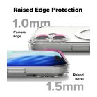 iPhone 17 Tok - Ringke Fusion Magnetic - Matt Átlátszó