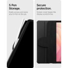 Samsung Galaxy Tab S11 Ultra 14.6" Tok - Spigen Ultra Hybrid Pro - Fekete