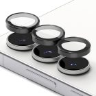 Samsung Galaxy S25 FE Lencsevédő - Ringke Camera Lens Frame Glass x 2 db - Fekete