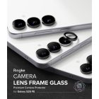 Samsung Galaxy S25 FE Lencsevédő - Ringke Camera Lens Frame Glass x 2 db - Fekete