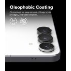 Samsung Galaxy S25 FE Lencsevédő - Ringke Camera Lens Frame Glass x 2 db - Fekete