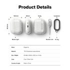 AirPods Pro 3 Tok - Ringke Air Case - Átlátszó