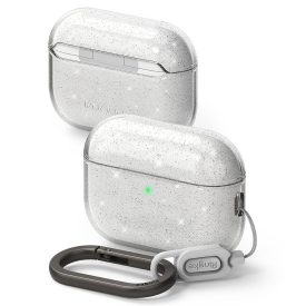 AirPods Pro 3 Tok - Ringke Air Case - Átlátszó-Csillogó