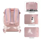 Tech-Protect Defender S50 20L Laptop Hátizsák - Ryanair / Wizzair verzió - Pink