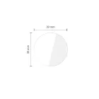 Amazfit T-Rex 3 Pro (48mm) Kijelzővédő Üvegfólia - Tech-Protect Glass Fit+ x 2 db