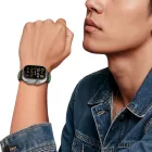 Apple Watch (44/45/46/49mm) Óraszíj - Tech-Protect IconBand Line Strap - Fekete