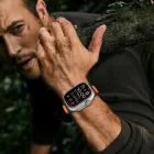Apple Watch (44/45/46/49mm) Óraszíj - Tech-Protect IconBand Line Strap - Fekete