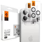 iPhone 16 Pro / Max / 17 Pro / Max Lencsevédő - Spigen Glas.tR EZ Fit Optik Pro - Ezüst x 2 db