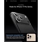 iPhone 16 Pro / Max / 17 Pro / Max Lencsevédő - Spigen Glas.tR EZ Fit Optik Pro - Ezüst x 2 db