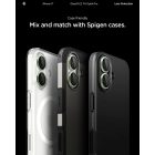iPhone 16 / 16 Plus / 17 Lencsevédő - Spigen Glas.tR EZ Fit Optik Pro - Zöld x 2 db