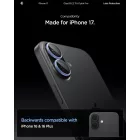 iPhone 16 / 16 Plus / 17 Lencsevédő - Spigen Glas.tR EZ Fit Optik Pro - Kék x 2 db