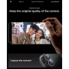 iPhone 16 / 16 Plus / 17 Lencsevédő - Spigen Glas.tR EZ Fit Optik Pro - Kék x 2 db