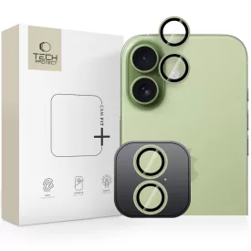 iPhone 17 Lencsevédő - Tech-Protect Camring Fit+ - Zöld