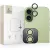iPhone 17 Lencsevédő - Tech-Protect Camring Fit+ - Zöld
