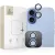 iPhone 17 Lencsevédő - Tech-Protect Camring Fit+ - Kék