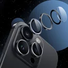 iPhone 17 Lencsevédő - Tech-Protect Camring Fit+ - Kék