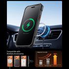 iPhone 17 Pro Max Tok - Supcase UB Grip MagSafe - Narancs-Szürke