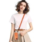 Tech-Protect C6S Crossbody Hordszíj - Narancs